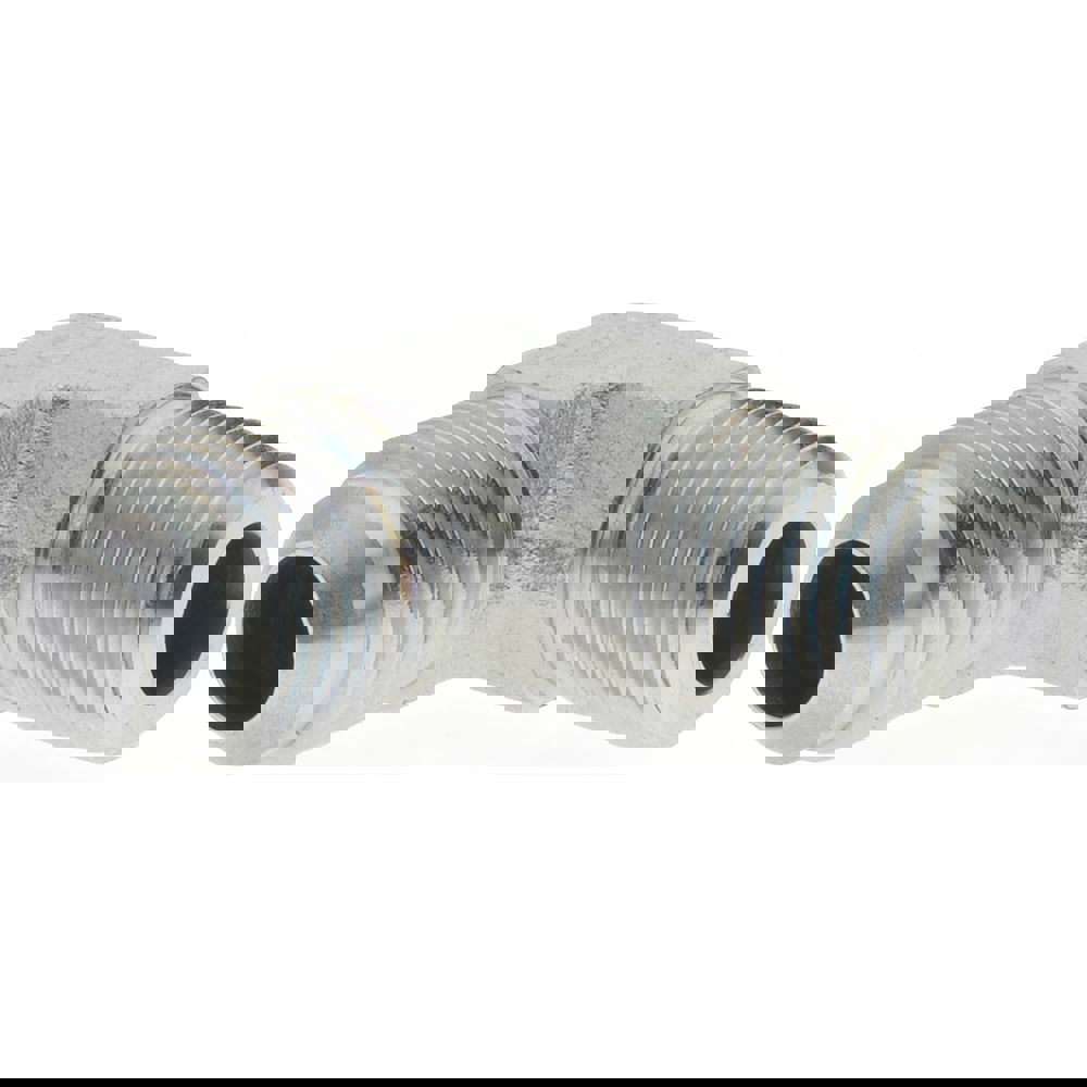 Steel Flared Tube Male Elbow: 3/8